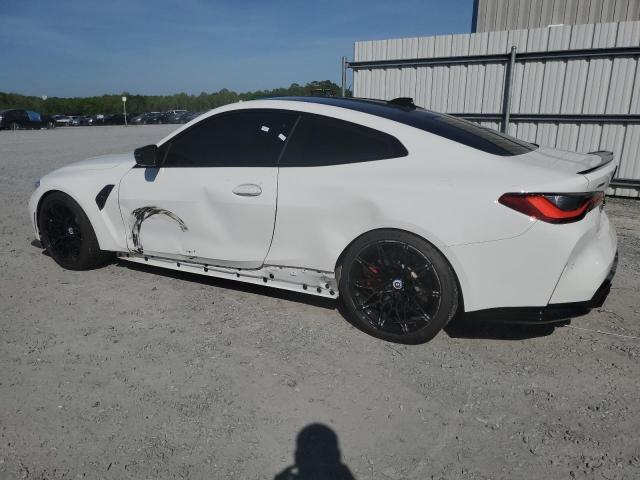 wit BMW M4 Competition Coupe 2023